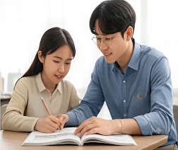1:1 맞춤 수업 모습